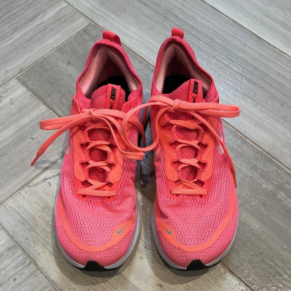 Nike Zoom Fly 4 Size 8 Racer PINK - Picture 1 of 8